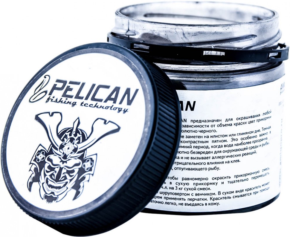 Краска для прикормки PELICAN (чёрная)(150мл.) — приманка, снасти и аксессуары для рыбалки | Алматы, Казахстан