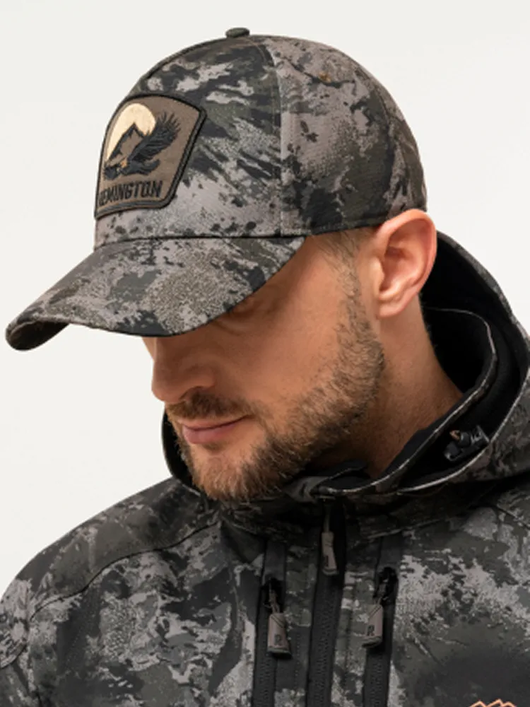 Кепка Remington Baseball Cap Black Camo one size — головной убор для рыбалки, охоты и туризма | KORGAN.KZ