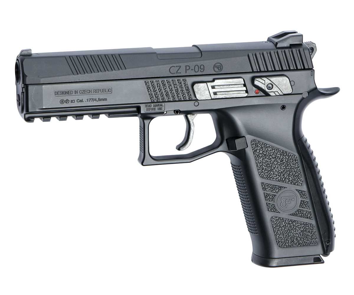 Фото Пневматический пистолет ASG Мод. CZ P-09 DUTY — пневматический пистолет купить в Алматы