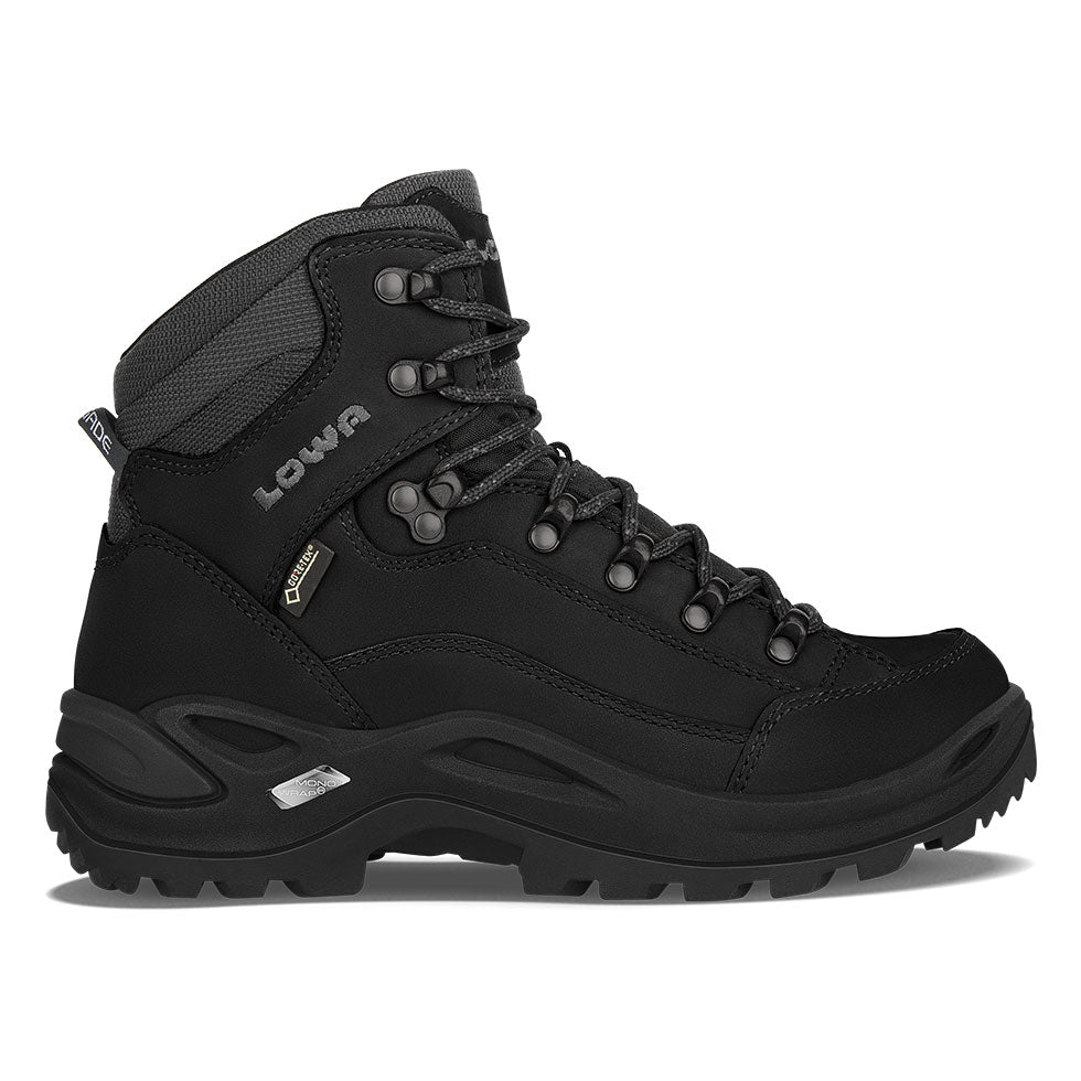 Ботинки RENEGADE EVO GTX MID Deep black LOWA — обувь, стельки и уход за обувью | KORGAN.KZ