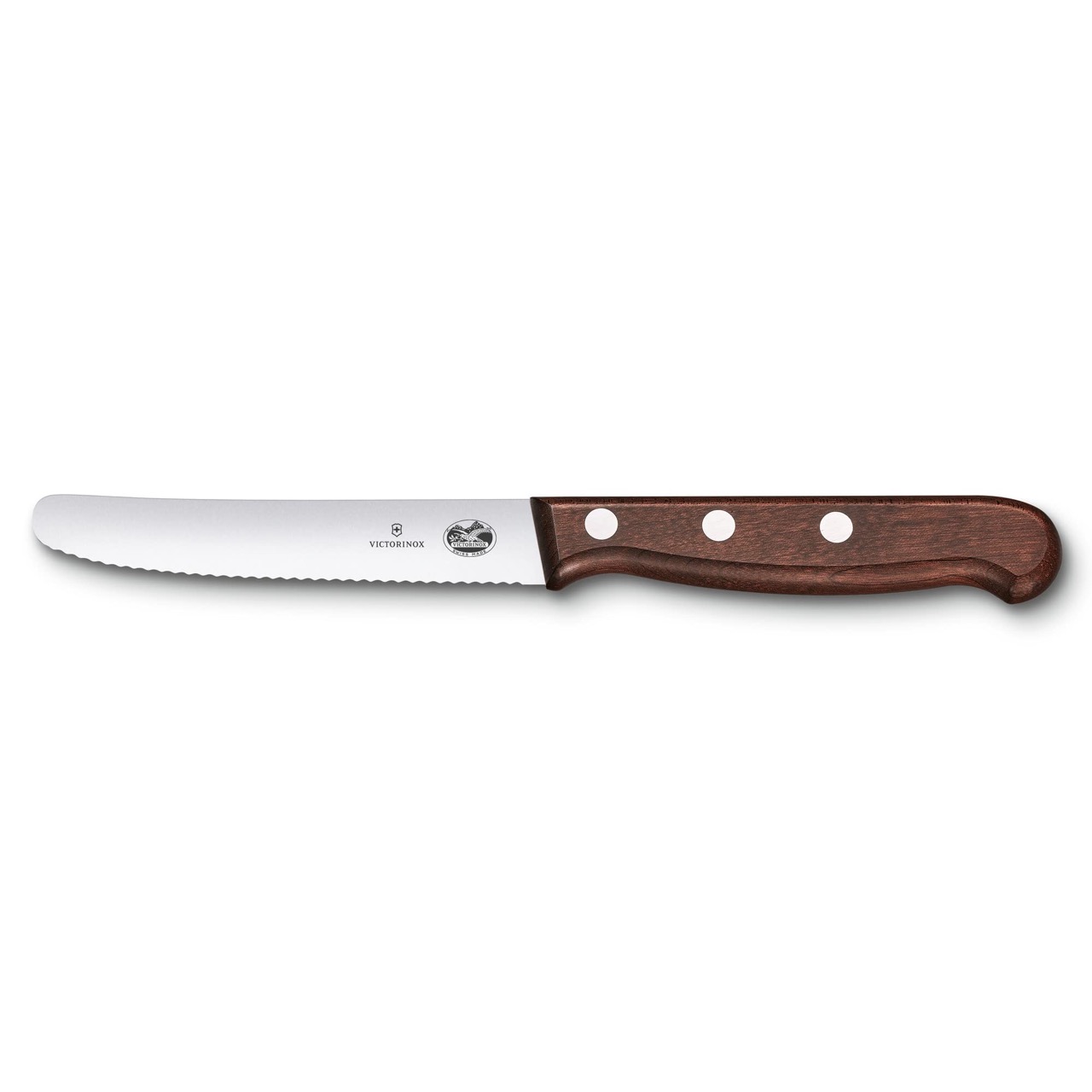 Кухонный нож VICTORINOX Мод. WOOD TOMATO AND TABLE SERRATED #5.0830.11G для кухни в Алматы, Казахстан