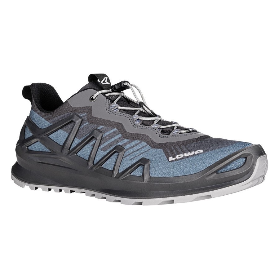 Кроссовки MERGER GTX LO Steel blue\antracite LOWA — обувь, стельки и уход за обувью | KORGAN.KZ