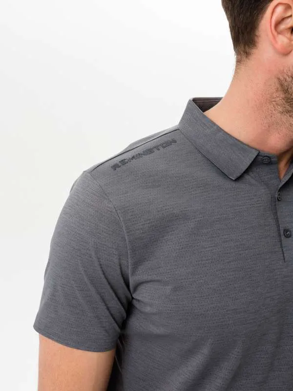 Футболка поло мужская Remington Polo Comfort Gray — одежда для охоты, рыбалки, туризма и города | KORGAN.KZ