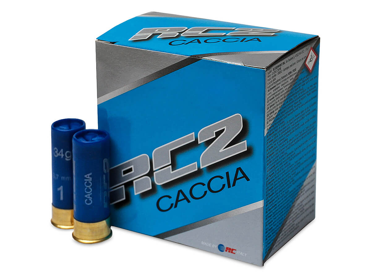  Патрон для гладкоствольного оружия RC 2 CACCIA 12/70 №3 34г. в Алматы | Казахстан | Корган Центр | KORGAN