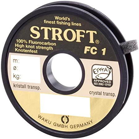 Леска STROFT FC1 флюорокарбон (50м) 0,18мм (2,9кГ) — рыболовная леска, снасти и аксессуары | Алматы, Казахстан