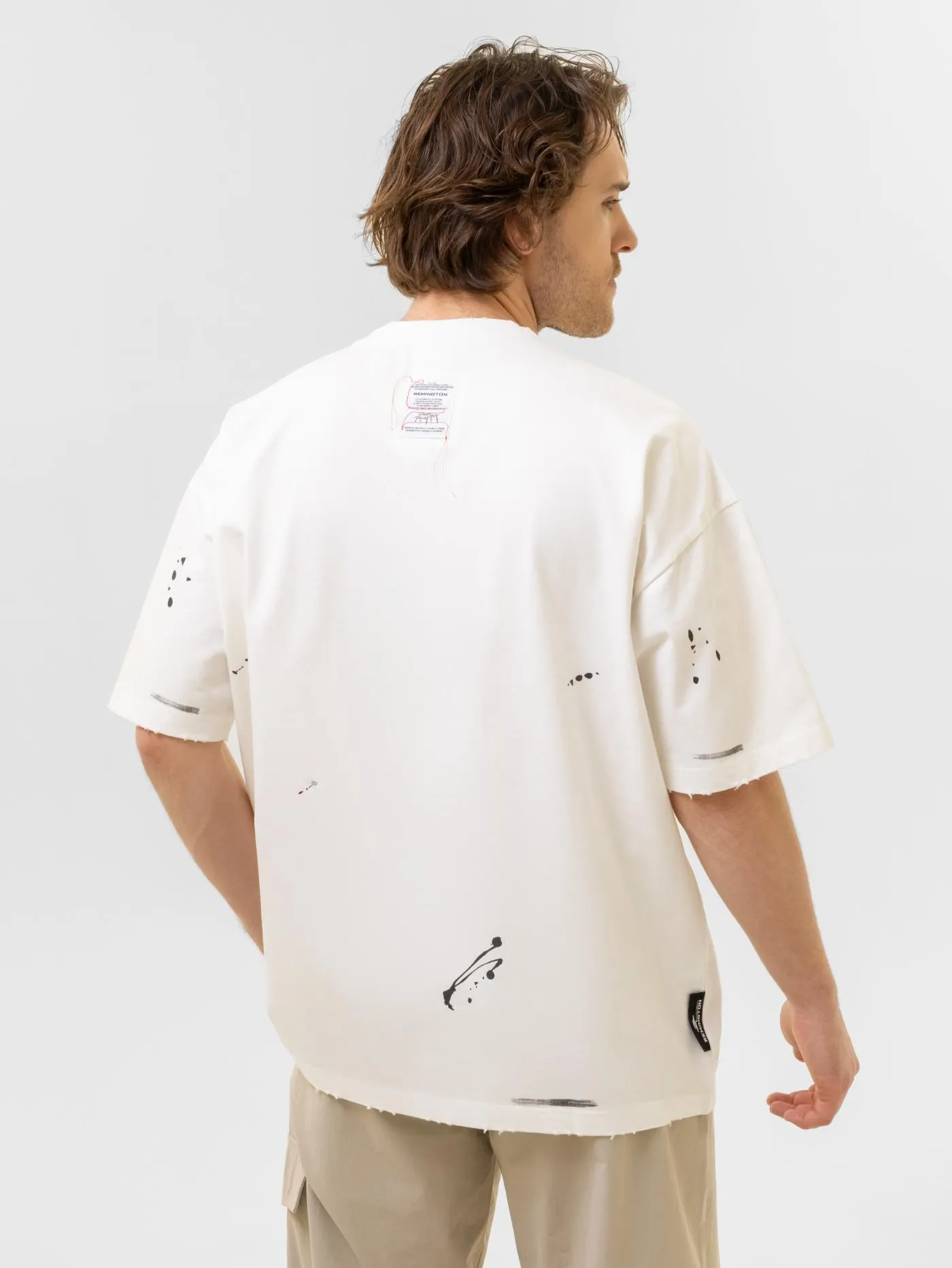 Футболка мужская Remington Abstract Impulse White — одежда для охоты, рыбалки, туризма и города | KORGAN.KZ