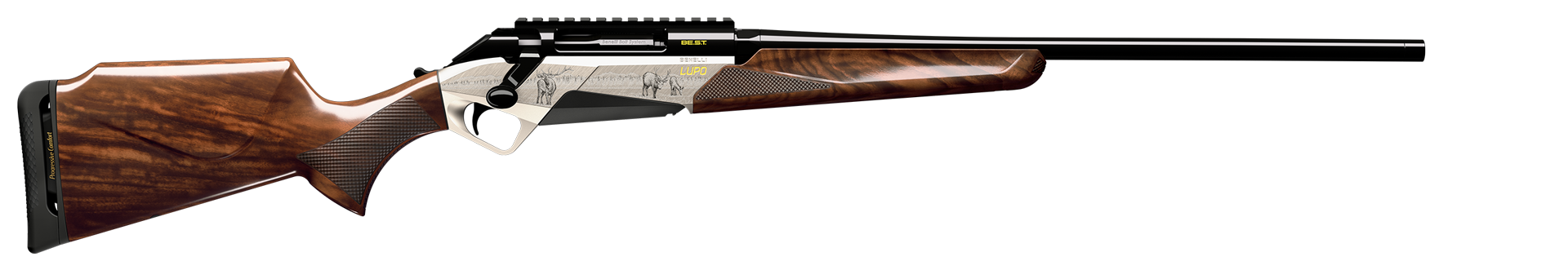 Нарезной карабин BENELLI Мод. LUPO BE.S.T. WOOD DE LUXE P-COMFORT CRIO .308 Win. — детальное фото