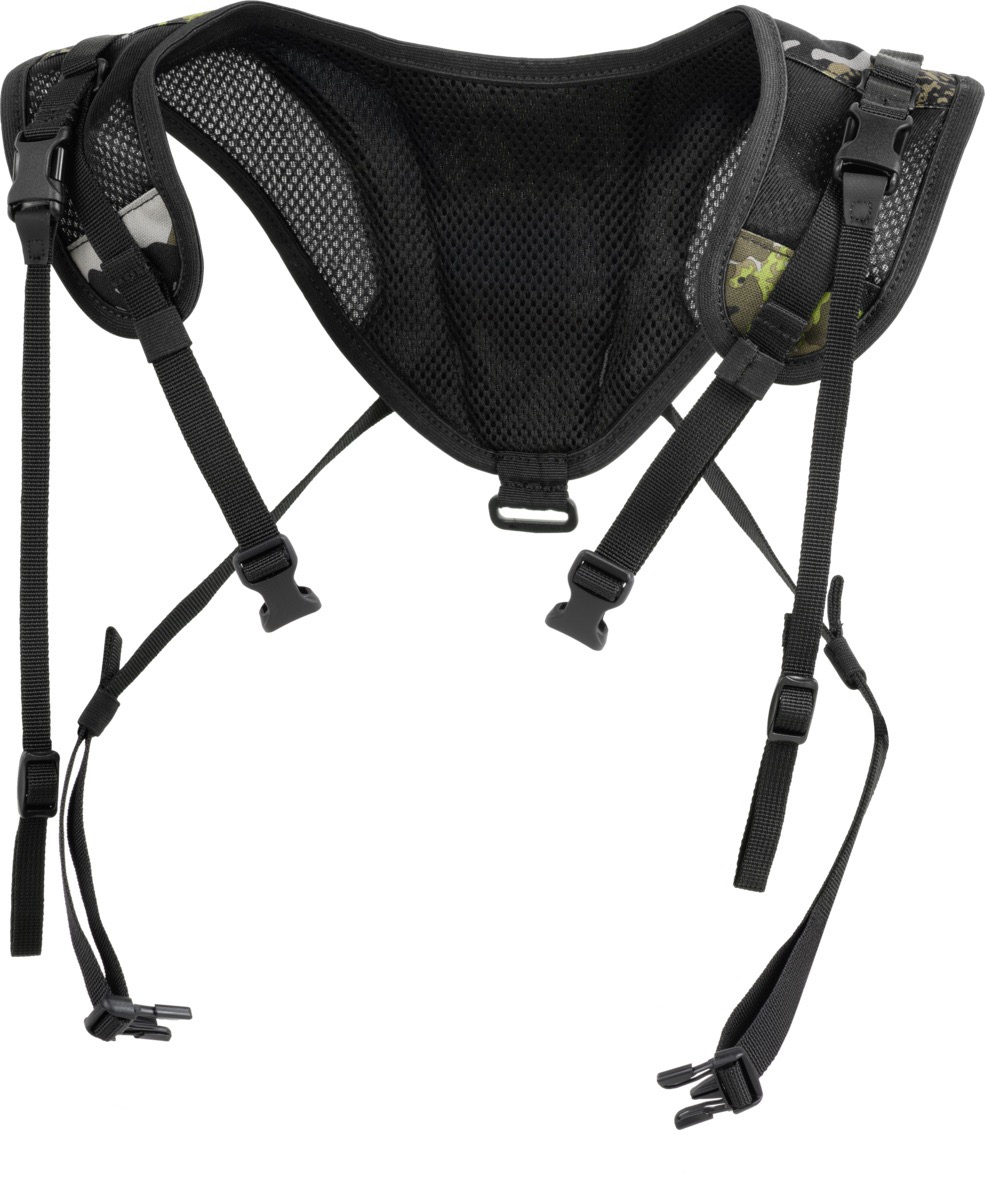 Ремень-сбруя для биноклей BLASER Мод. BINOCULAR HARNESS 2.0 CAMO HUNTEC Купить в Алматы, Казахстан