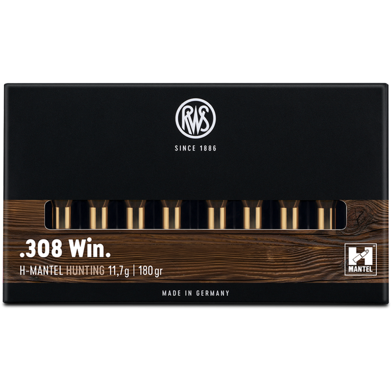 Купить Патрон для нарезного оружия RWS (.308 Win.) HMK (181grs)(11,7г) в Алматы | Казахстан | Корган Центр
