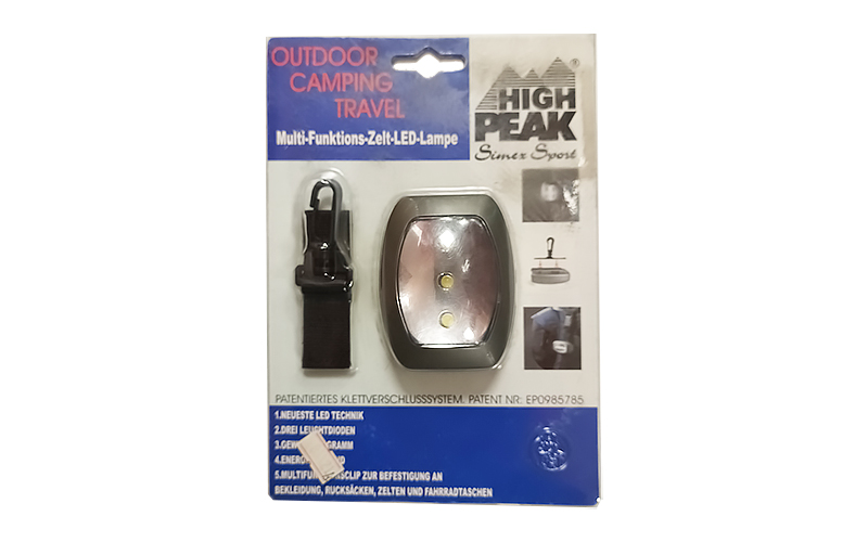 Фонарь для палатки HIGH PEAK Мод. MULTI-LED — туристические аксессуары и снаряжение для кемпинга в Алматы, Казахстан