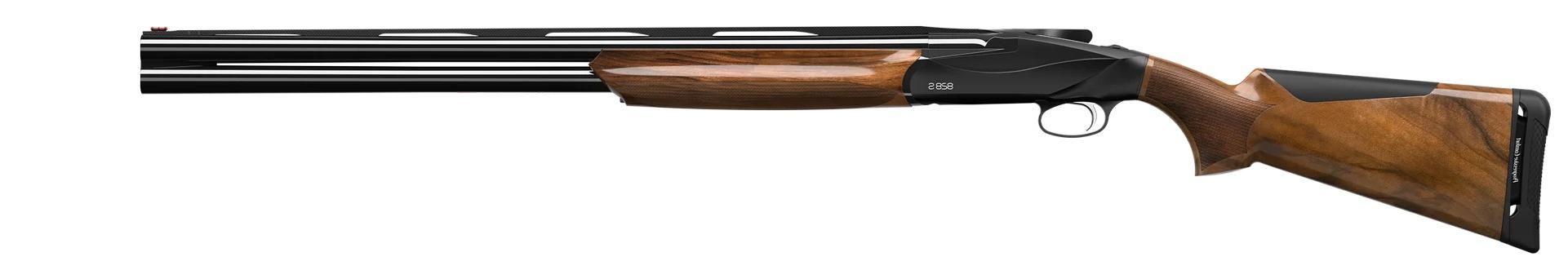 Гладкоствольное ружье BENELLI Мод. 828S A.I. BLACK WOOD P-COMFORT CRIO LH  (двуствольное) калибра 12/76 — детальное фото