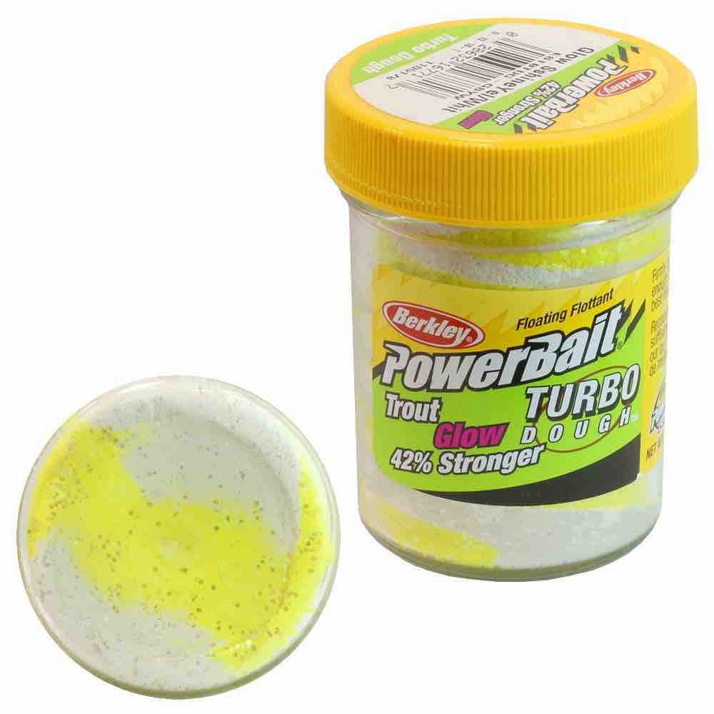 Паста BERKLEY POWERBAIT GLOW-IN-THE-DARK TROUT BAIT — приманка, снасти и аксессуары для рыбалки | Алматы, Казахстан
