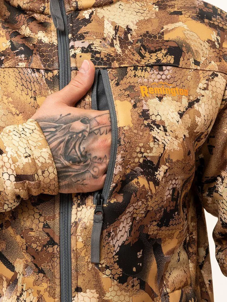 Толстовка Remington Polar Dream FIT Yellow Waterfowl Honeycombs — одежда для охоты, рыбалки, туризма и города | KORGAN.KZ