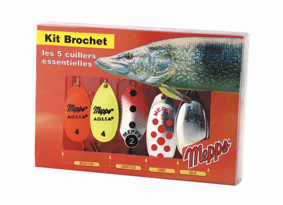 Набор блесен MEPPS PIKE (5шт) — купить Набор в Алматы | KORGAN