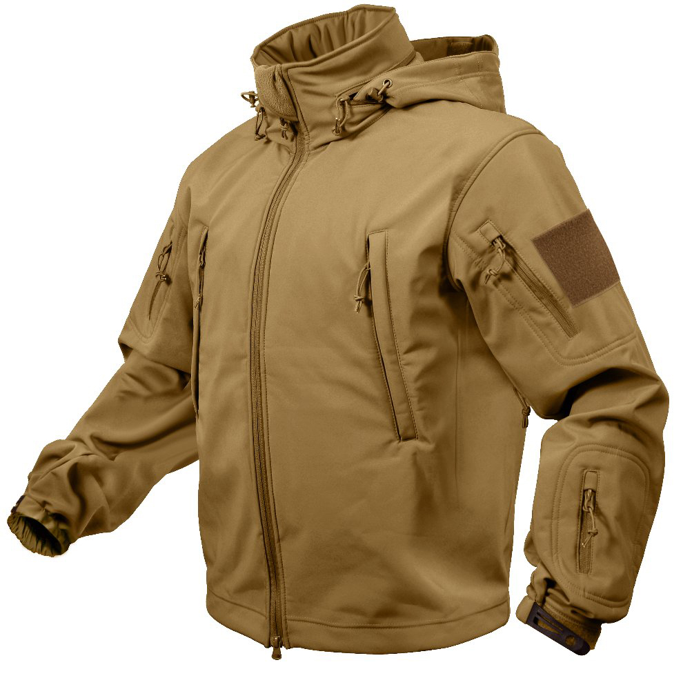 Куртка ROTHCO Мод. SPECIAL OPS SOFTSHELL (Coyote Brown) — куртки, жилеты, маскировочные костюмы, одежда для рыбалки и охоты | KORGAN Казахстан