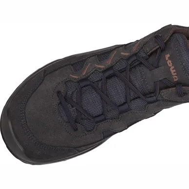 Ботинки SIRKOS EVO GTX LO navy/brown LOWA — обувь, стельки и уход за обувью | KORGAN.KZ