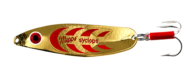 Блесна MEPPS SICLOPS (gold/red) — купить Колебалки в Алматы | KORGAN