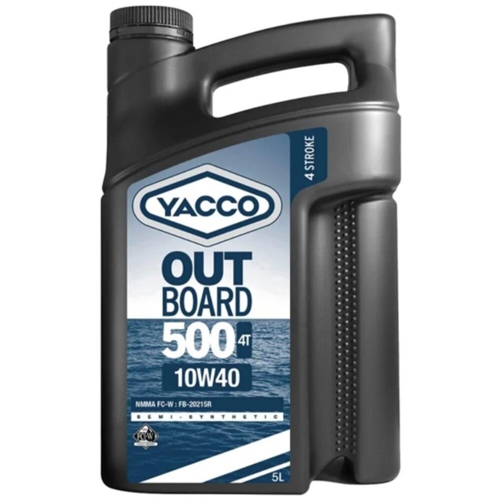 Масло моторное YACCO Мод. OUTBOARD 500 4T 10W40 - API SM — рыболовные и охотничьи товары в Алматы | KORGAN.KZ