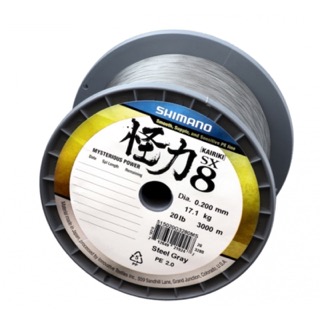 Шнур SHIMANO KAIRIKI 4 STEEL GREY — рыболовная леска, снасти и аксессуары | Алматы, Казахстан
