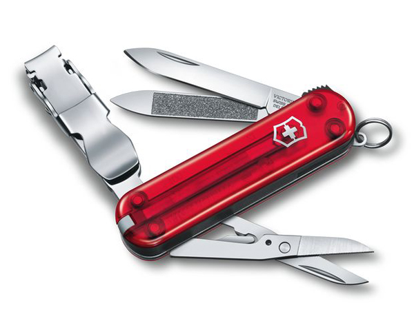 Купить Складной нож VICTORINOX Мод. Nail Clip 580 TRANSPARENT в Алматы — магазин Korgan Center | Казахстан | Доставка во все регионы