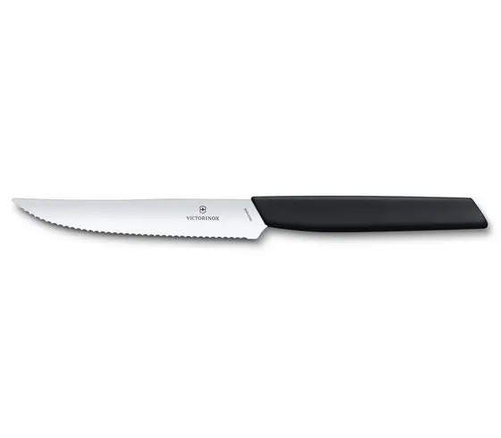 Кухонный нож VICTORINOX Мод. SWISS MODERN STEAK AND PIZZA SERRATED #6.9003.12W для кухни в Алматы, Казахстан