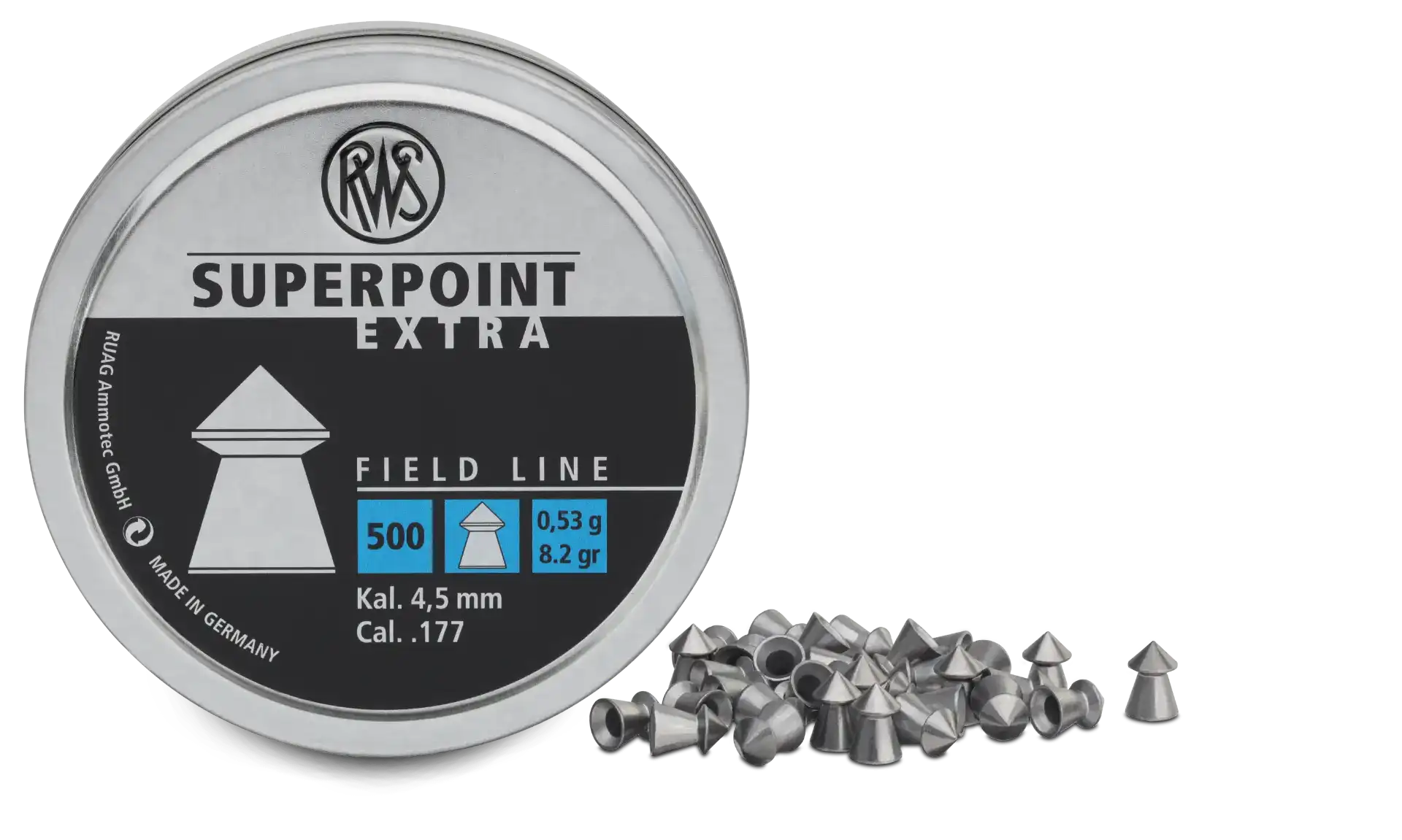 Пульки RWS Мод. Field Superpoint Extra купить в Алматы | Магазин Корган Центр