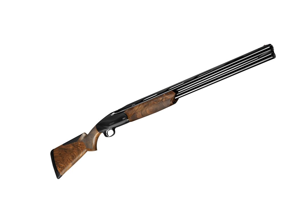 Гладкоствольное ружье BENELLI Мод. 828U BLACK WOOD P-COMFORT POWERBORE CRIO (двуствольное) калибра 12/76 — детальное фото