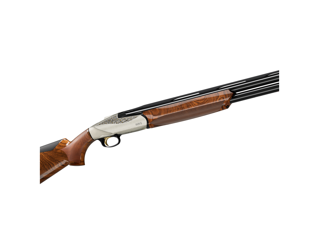 Гладкоствольное ружье BENELLI Мод. 828S A.I. SILVER WOOD P-COMFORT CRIO  (двуствольное) калибра 12/76 — детальное фото