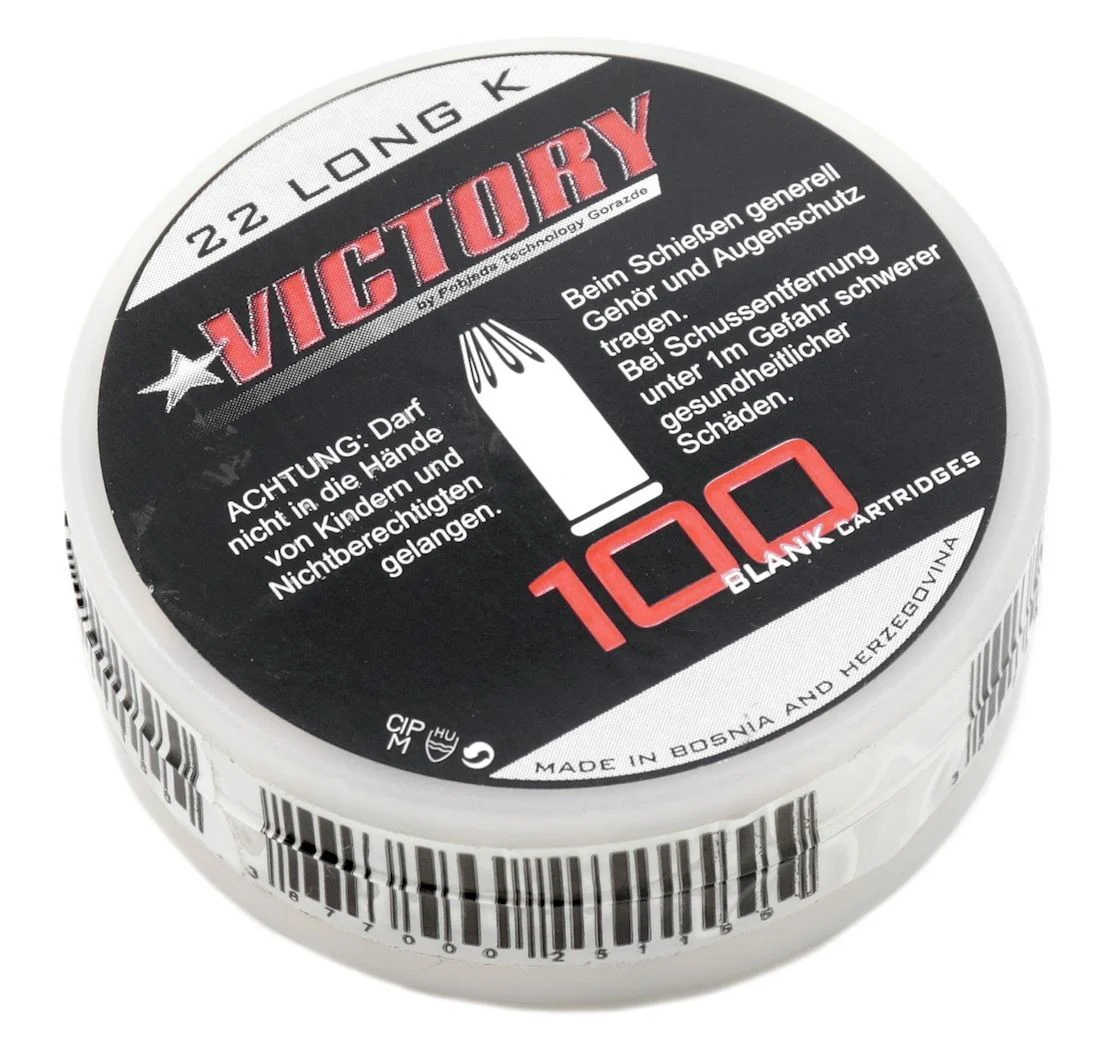 Шумовой патрон VICTORY (.22 l.b.) калибром .22 l.b. с доставкой по Казахстану
