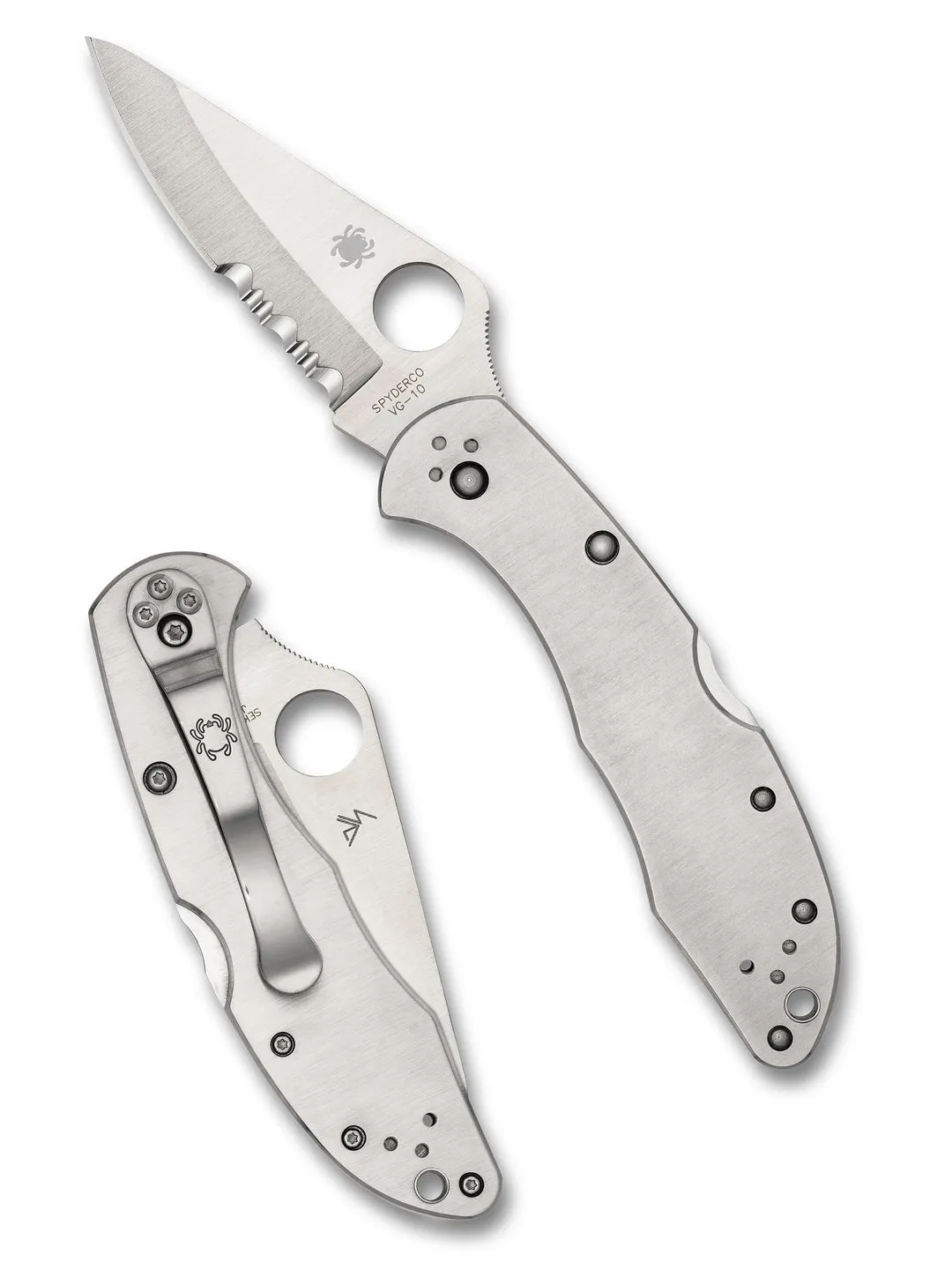 Купить Складной нож SPYDERCO Мод. DELICA 4 SS в Алматы — магазин Korgan Center | Казахстан | Доставка во все регионы