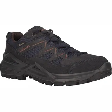 Ботинки SIRKOS EVO GTX LO navy/brown LOWA — обувь, стельки и уход за обувью | KORGAN.KZ