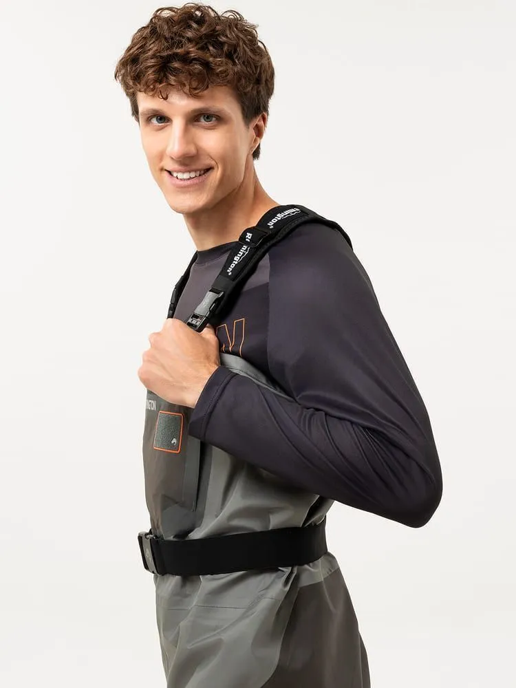 Вейдерсы забродные Remington  Fishing  Rivers Black/Grey — технические характеристики, материалы и назначение | KORGAN