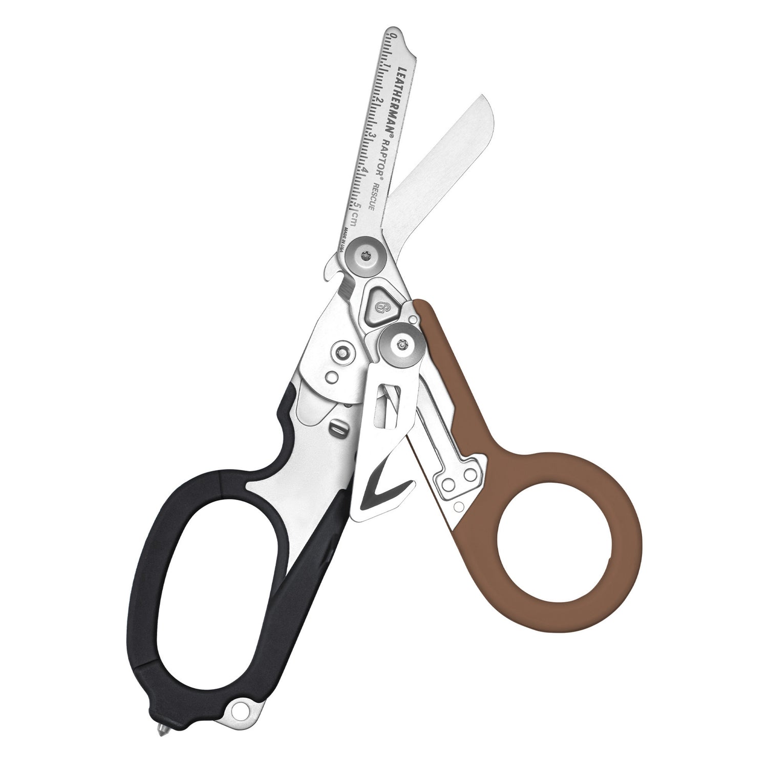 Ножницы LEATHERMAN Мод. RAPTOR RESCUE COYOTE & BLACK для охоты и туризма в Алматы, Казахстан