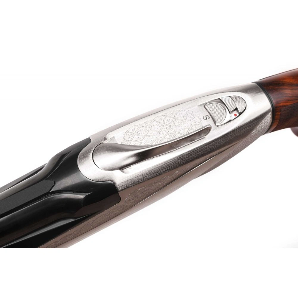 Гладкоствольное ружье BENELLI Мод. 828U SILVER WOOD P-COMFORT POWERBORE CRIO (двуствольное) калибра 12/76 — детальное фото