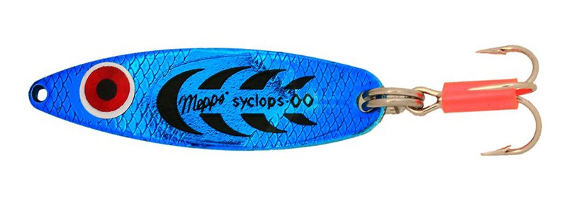 Блесна MEPPS SICLOPS PLATIUM (blue) — купить Колебалки в Алматы | KORGAN