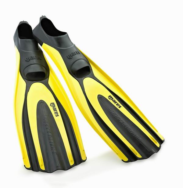 Ласты MARES Мод. AVANTI SUPERCHANNEL FULL FOOT YELLOW — рыболовные и охотничьи товары в Алматы | KORGAN.KZ