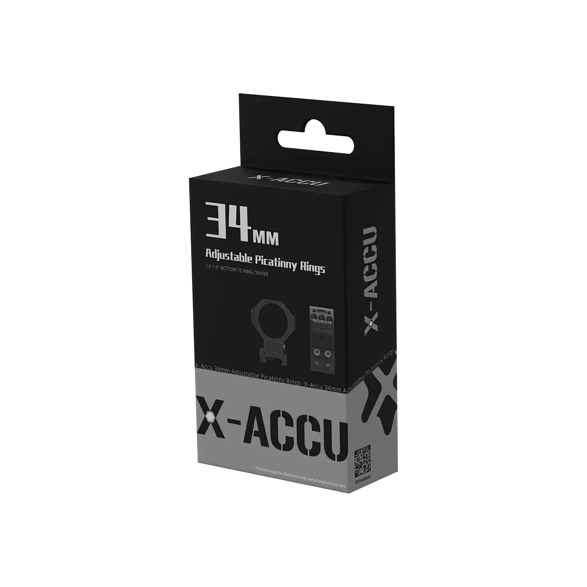 Кольца (2шт) для оптики VECTOR OPTICS Moд. X-ACCU Алматы, Қазақстандағы оптикаға арналған