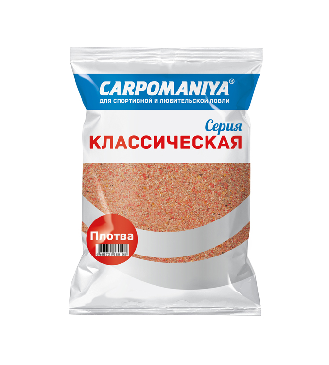 Прикормка КАРПОМАНИЯ КЛАССИЧЕСКАЯ (Плотва)(750г.) — приманка, снасти и аксессуары для рыбалки | Алматы, Казахстан