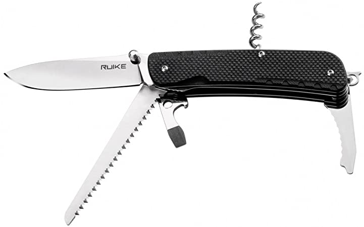 Купить Складной нож RUIKE Мод. TREKKER LD32-B (13 функций) в Алматы — магазин Korgan Center | Казахстан | Доставка во все регионы