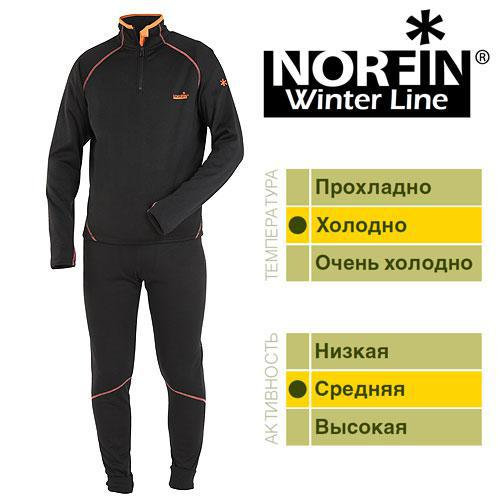 Костюм (термо-белье) NORFIN Мод. WINTER LINE — куртки, жилеты, маскировочные костюмы, одежда для рыбалки и охоты | KORGAN Казахстан