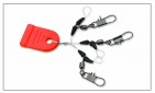 Стопоры с карабином JINDAL WIGGO SWIVEL — аксессуары и снаряжение для рыбалки: коробки, держатели, инструменты | Алматы, Казахстан