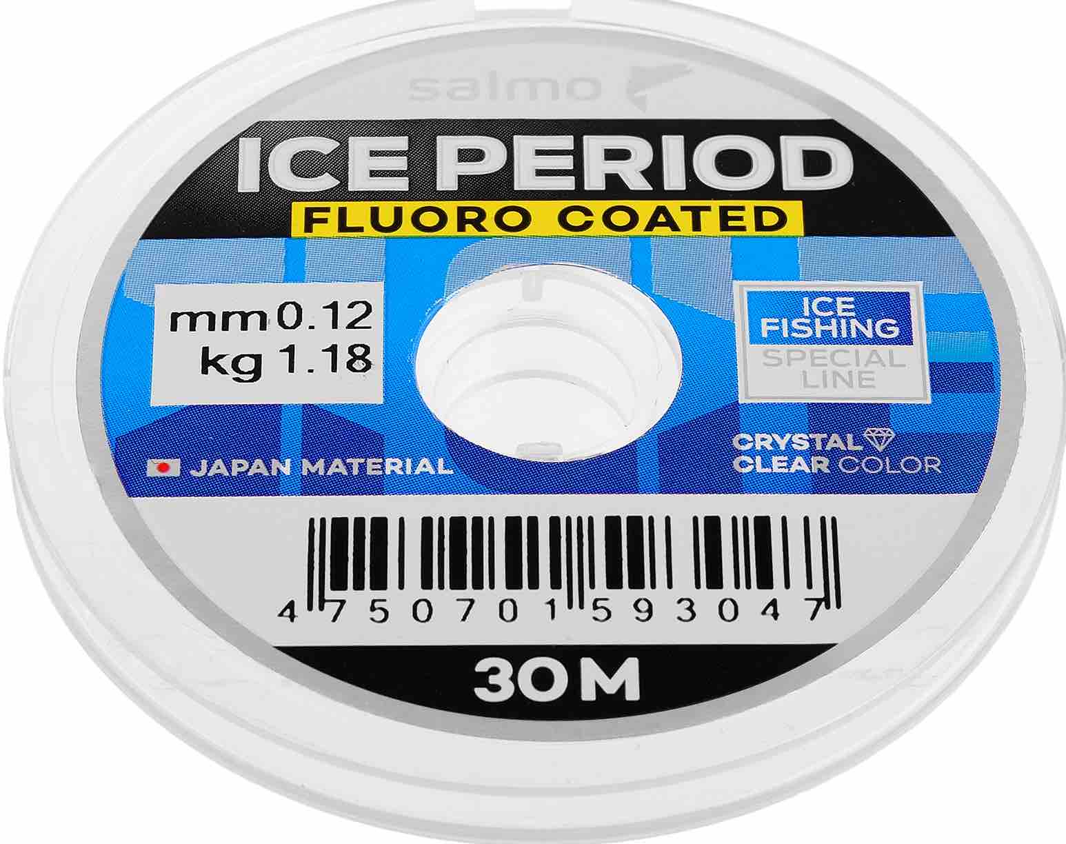 Леска SALMO Мод. ICE PERIOD FLUORO COATED — зимняя леска, снасти и аксессуары для рыбалки | Алматы, Казахстан