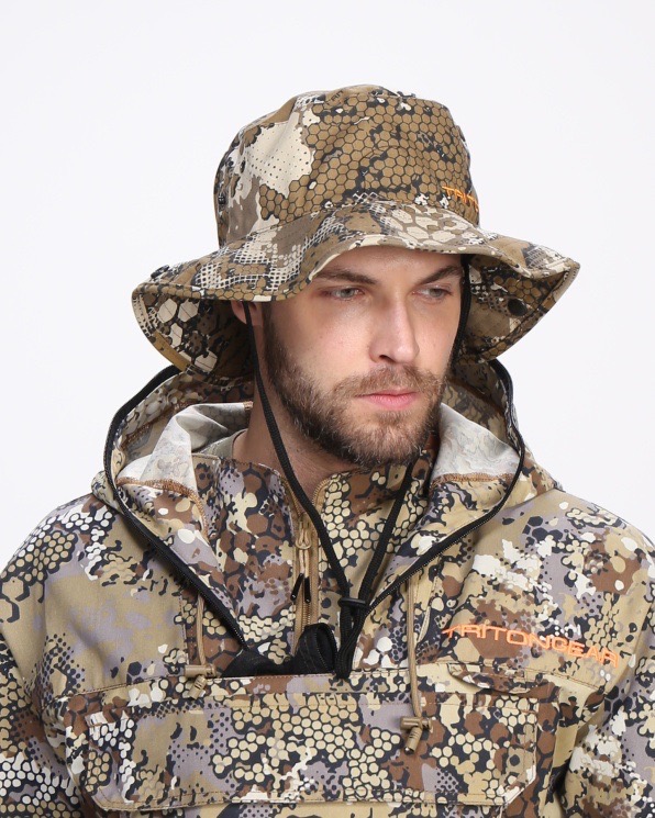 Панама с сеткой TRITON (тк.смесовая)(Duck Hunter) р.57 — головной убор для рыбалки, охоты и туризма | KORGAN.KZ