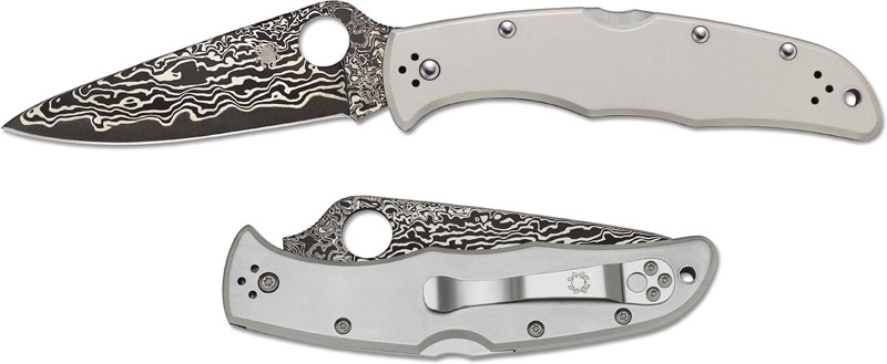Купить Складной нож SPYDERCO Мод. ENDURA 4 DAMASCUS в Алматы — магазин Korgan Center | Казахстан | Доставка во все регионы