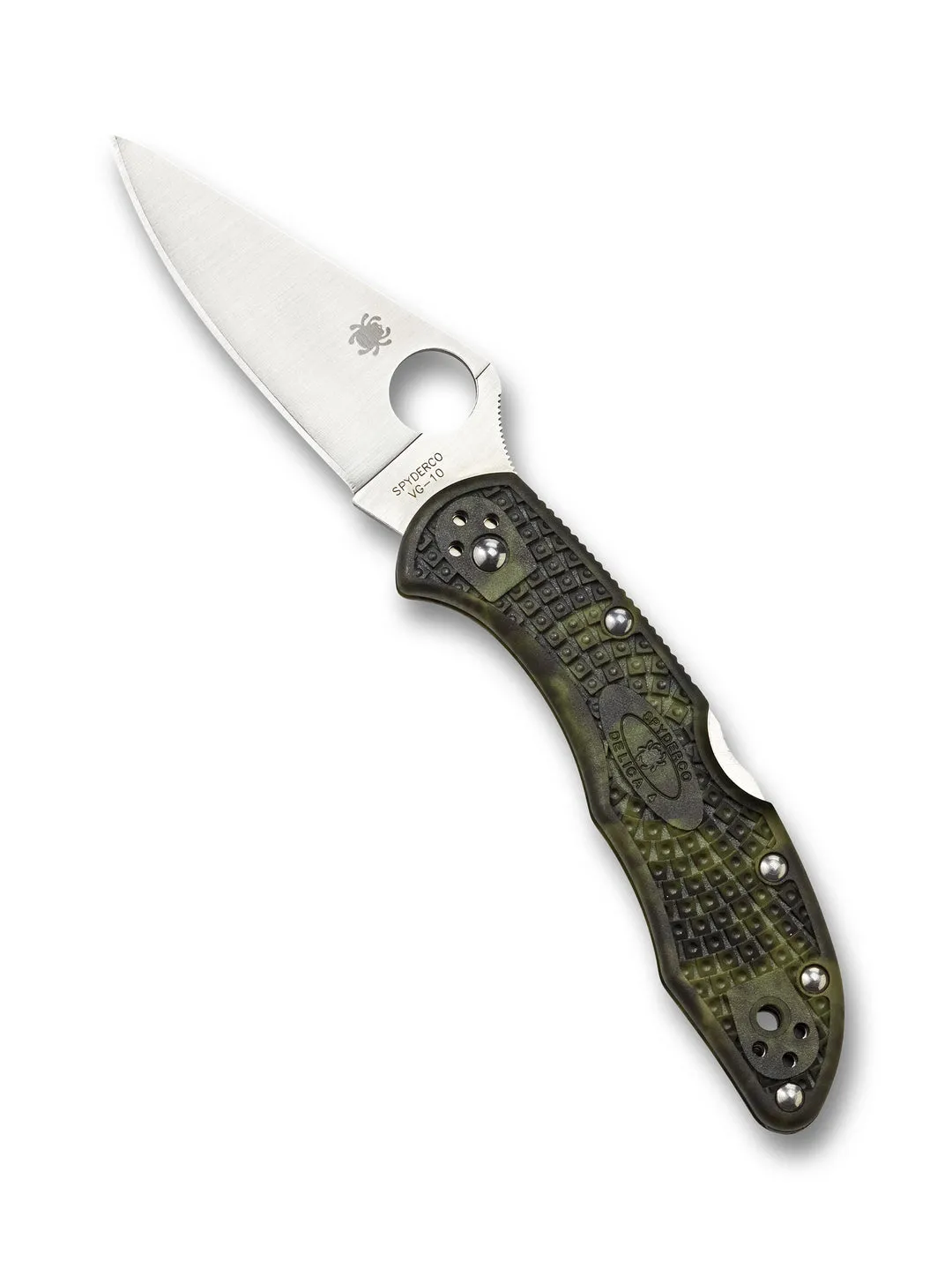 Купить Складной нож SPYDERCO Мод. DELICA 4 LW FG в Алматы — магазин Korgan Center | Казахстан | Доставка во все регионы