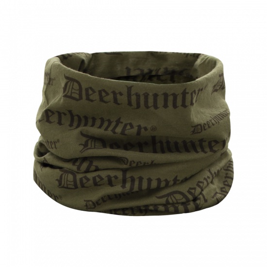 Шарф-труба DEERHUNTER-LOGO (хаки) — головной убор для рыбалки, охоты и туризма | KORGAN.KZ