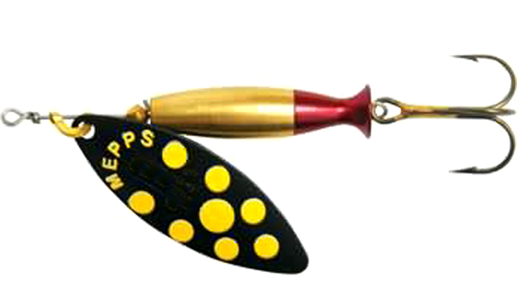 Блесна MEPPS AGLIA LONG HEAVY (gold-black/orange) — купить Вертушки в Алматы | KORGAN