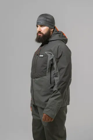 Куртка забродная Remington  Fishing  Rivers Black/Grey — куртки, жилеты, маскировочные костюмы, одежда для рыбалки и охоты | KORGAN Казахстан