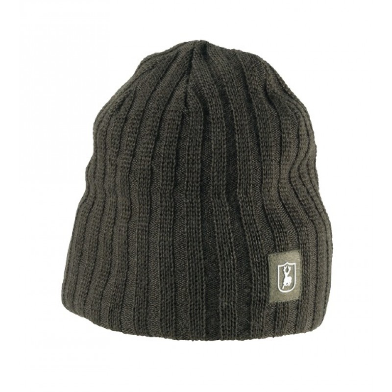 Шапка DEERHUNTER-RECON KNITTED BEANIE (серый) — головной убор для рыбалки, охоты и туризма | KORGAN.KZ