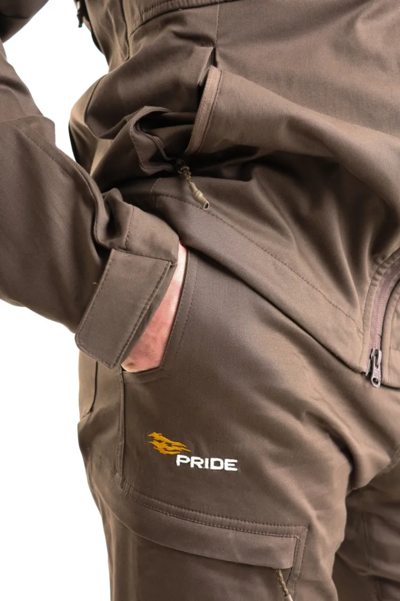 Костюм летний для охоты  NOVATEX "Егерь" PRIDE (тк.хлопок)(т.коричневый) — куртки, жилеты, маскировочные костюмы, одежда для рыбалки и охоты | KORGAN Казахстан